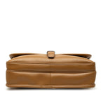 Prada Saffiano Crossbody Shoulder Bag Brown Leather — view 3