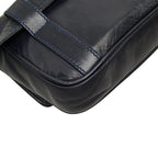 Loewe Anagram Belt Bag Navy Leather — view 7