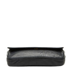 Loewe Anagram Belt Bag Navy Leather — view 3