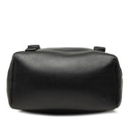 Prada Messenger Bag Crossbody Shoulder Black Leather — view 3