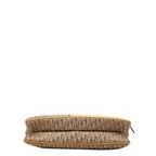 Dior Trotter Straight Chic Shoulder Bag Beige Canvas Leather — view 3