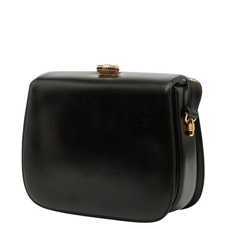 Gucci Crossbody Shoulder Bag Black Leather — view 2