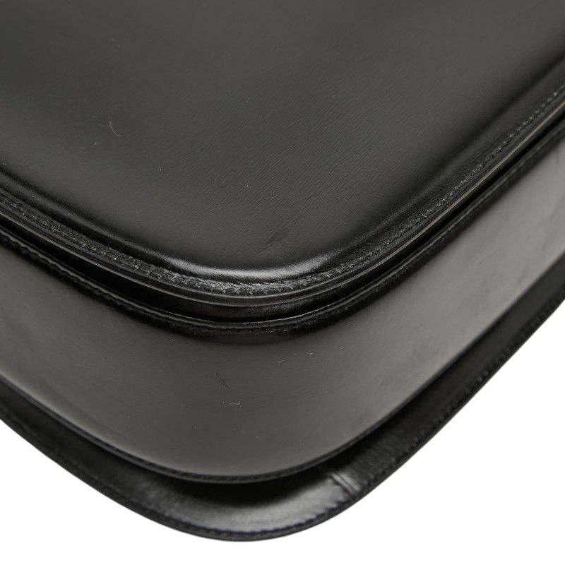 Gucci Crossbody Shoulder Bag Black Leather — view 4