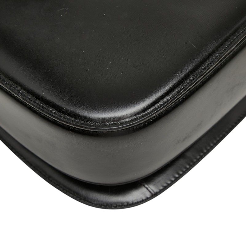 Gucci Crossbody Shoulder Bag Black Leather — view 5