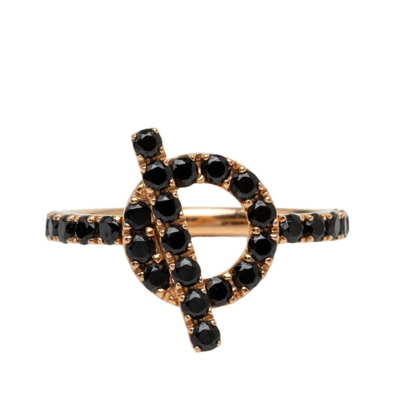 Hermes Finesse Ring 50k Pink Gold