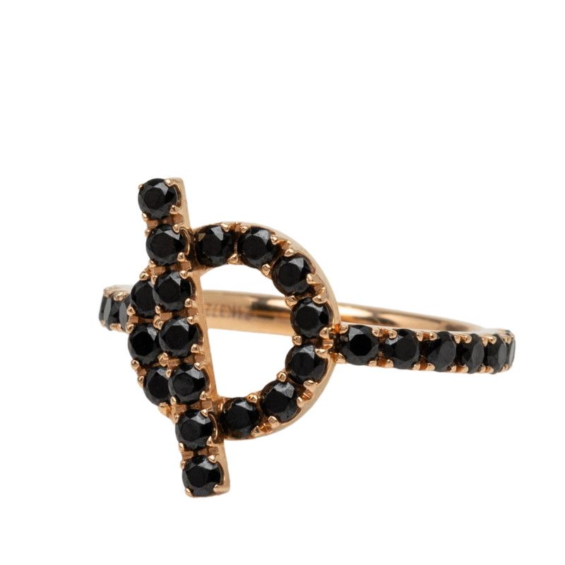 Hermes Finesse Ring 50k Pink Gold — view 2