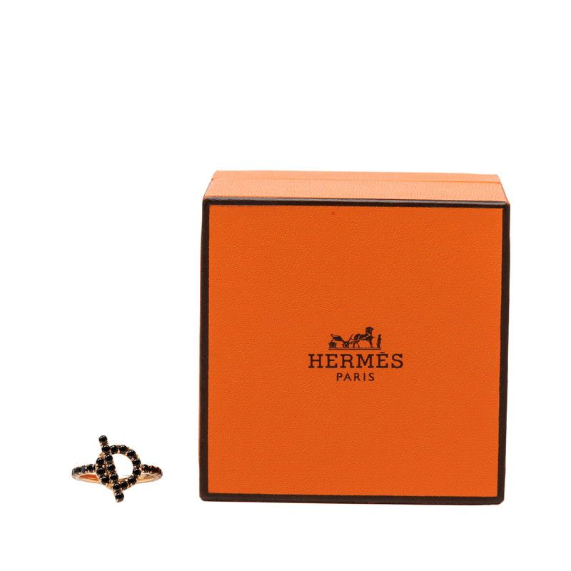 Hermes Finesse Ring 50k Pink Gold — view 6