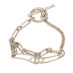 Hermes Chaine D'ancre Punk T Bar Bracelet 925 Sterling Silver — view 2