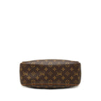 Louis Vuitton Monogram Trouville Handbag Brown Leather — view 3