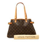 Louis Vuitton Monogram Batignolles Oriental Tote Shoulder Bag Brown Leather — view 7