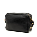 Prada Crossbody Shoulder Bag Black Leather — view 2