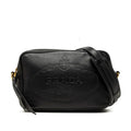 Prada Crossbody Shoulder Bag Black Leather