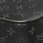 Louis Vuitton Monogram Satin Pochette Kondouffe Shoulder Bag Black — view 7