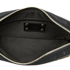Louis Vuitton Monogram Satin Pochette Kondouffe Shoulder Bag Black — view 8