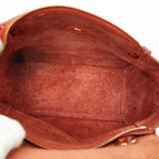 Celine Belt Bag Nano Catfish 2-Way Brown Leather — view 8