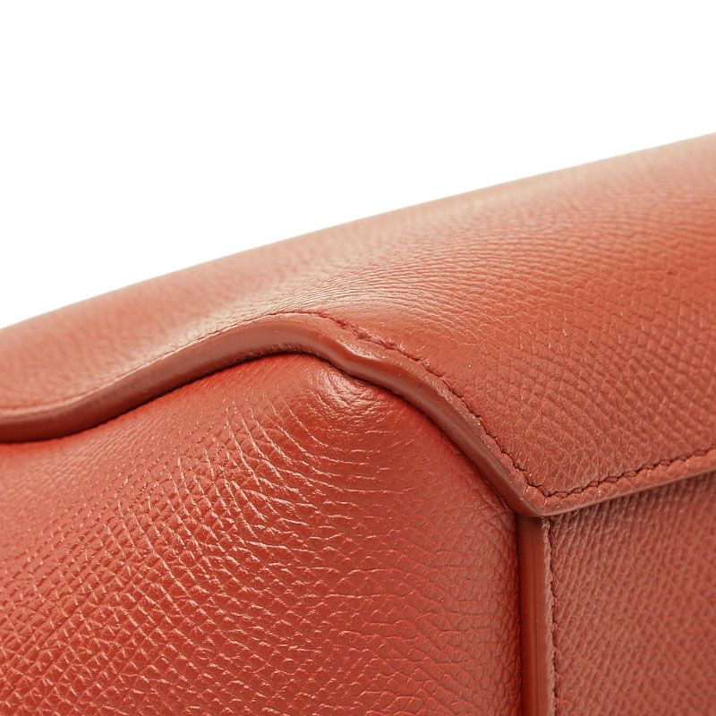 Celine Belt Bag Nano Catfish 2-Way Brown Leather — view 7