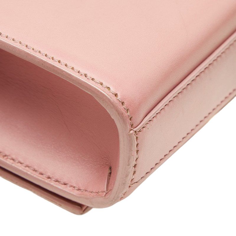 Saint Laurent YSL Monogram Classic Kate Small Mini Chain Shoulder Bag Pink — view 7