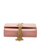 Saint Laurent YSL Monogram Classic Kate Small Mini Chain Shoulder Bag Pink — view 3