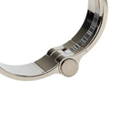 Hermes Bracelet Bangle Silver Black Noir Metal Enamel — view 4