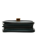 Celine Classic Box Crossbody Shoulder Bag Green Leather — view 3