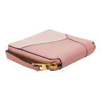 Loewe Anagram Puzzle Zip Around Bifold Wallet Pink Leather — view 5