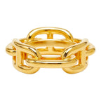 Hermes Chaine D'Ancre Legato Scarf Ring Gold Plated — view 4