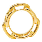Hermes Chaine D'Ancre Legato Scarf Ring Gold Plated — view 5