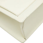 Saint Laurent 2-Way Shoulder Bag White Leather — view 4