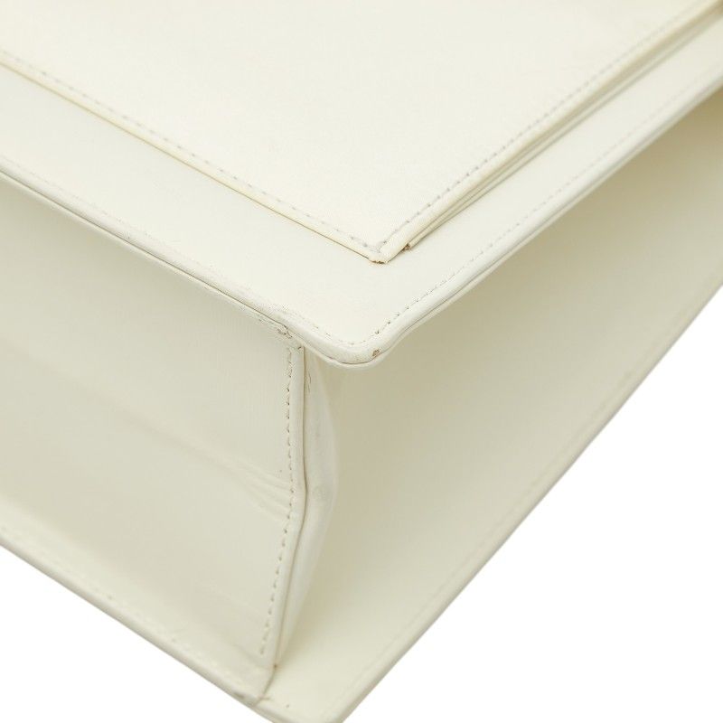 Saint Laurent 2-Way Shoulder Bag White Leather — view 3