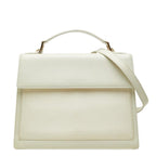 Saint Laurent 2-Way Shoulder Bag White Leather