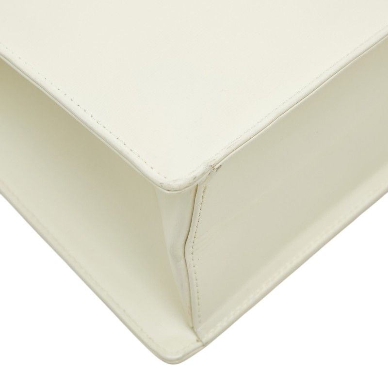Saint Laurent 2-Way Shoulder Bag White Leather — view 6