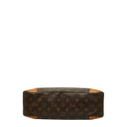 Louis Vuitton Monogram Boulogne 35 Shoulder Bag Brown Leather — view 3