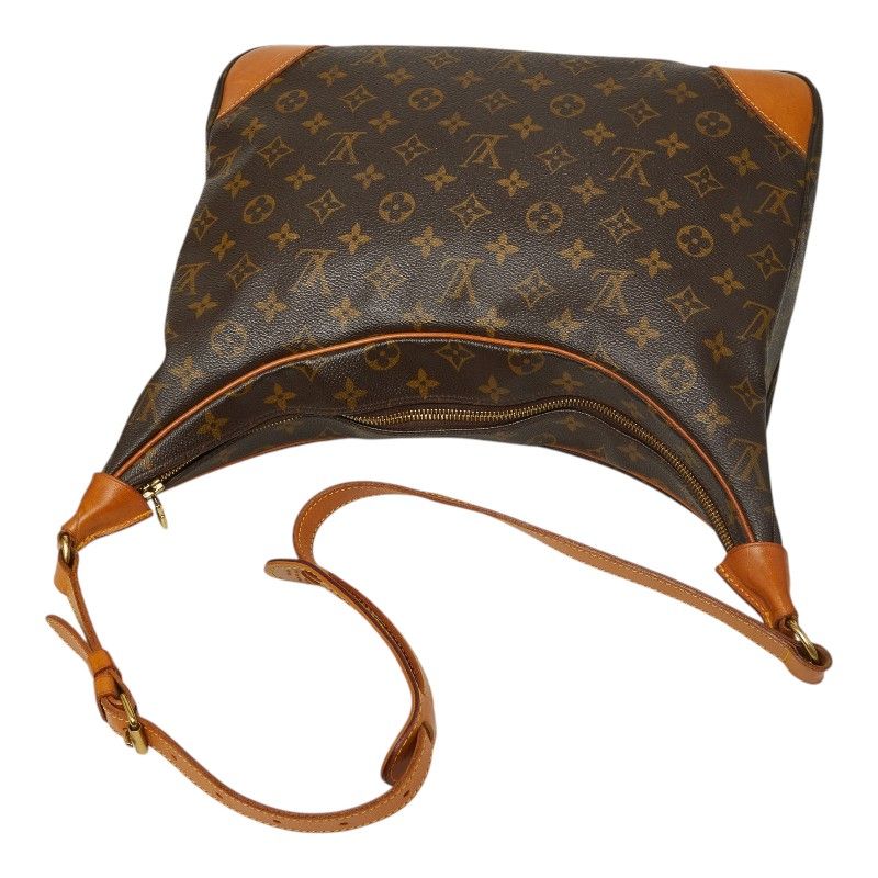 Louis Vuitton Monogram Boulogne 35 Shoulder Bag Brown Leather — view 4