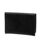 Prada Card Case Business Holder Black Saffiano Leather — view 2