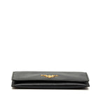 Prada Card Case Business Holder Black Saffiano Leather — view 3