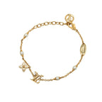 Louis Vuitton Bracelet LV Floragram XS Gold Plating — view 2