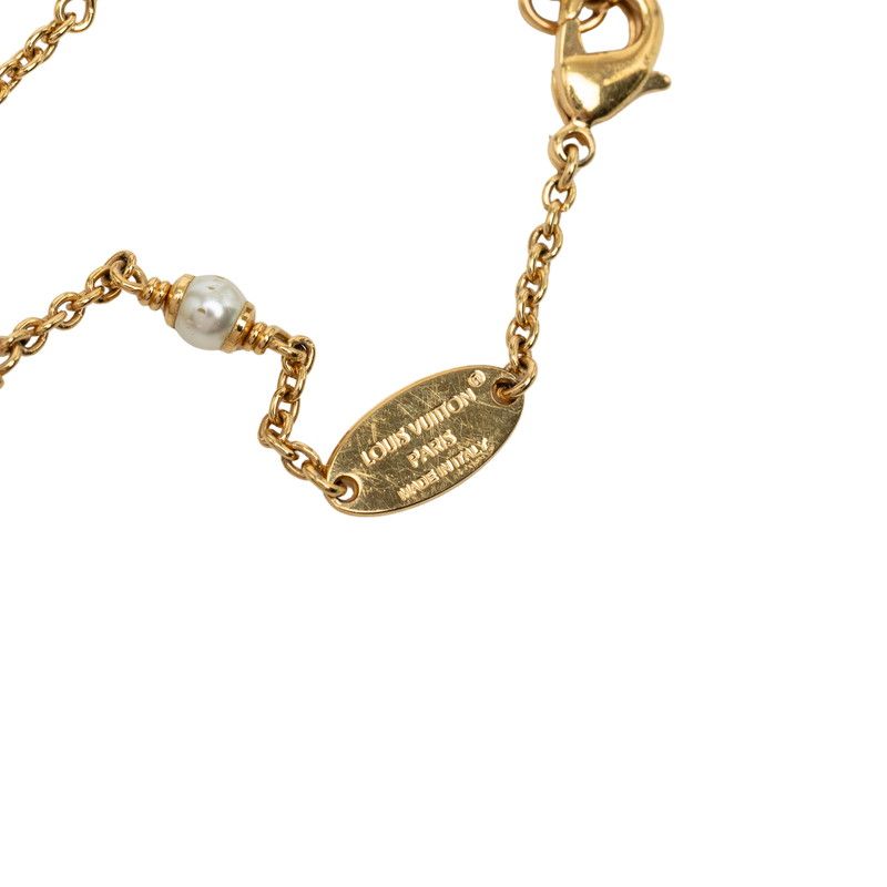 Louis Vuitton Bracelet LV Floragram XS Gold Plating — view 6