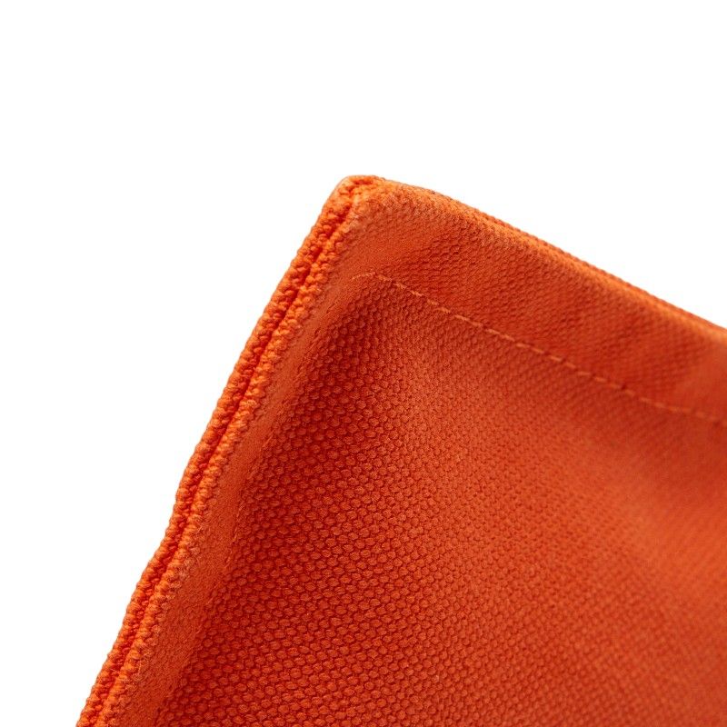 Hermes Yachting GM Pouch Orange Cotton Leather — view 5