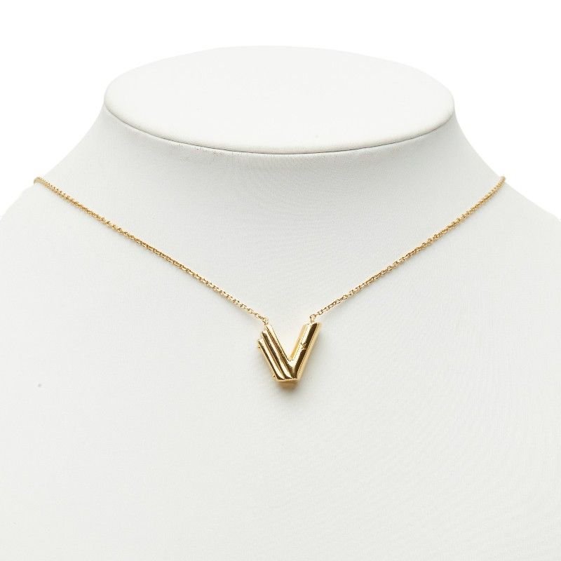 Louis Vuitton LV&me Initial Necklace Gold Plated — view 8