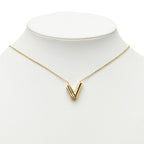 Louis Vuitton LV&me Initial Necklace Gold Plated — view 8