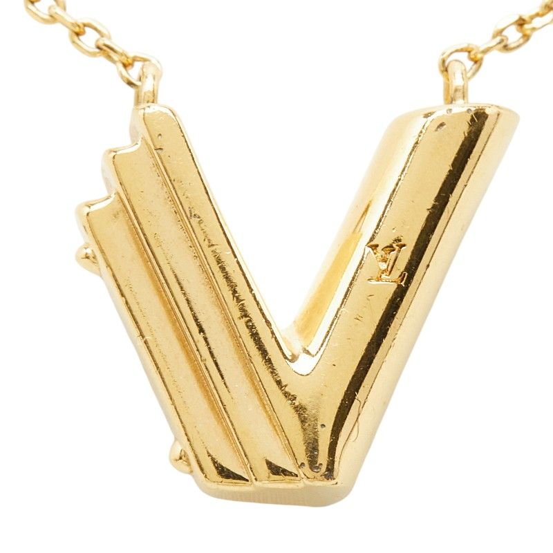 Louis Vuitton LV&me Initial Necklace Gold Plated — view 2