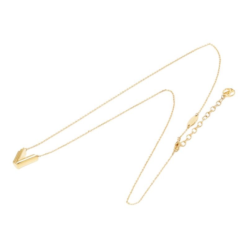 Louis Vuitton LV&me Initial Necklace Gold Plated — view 7