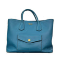 Prada 2-Way Bag Saffiano Cuir Blue