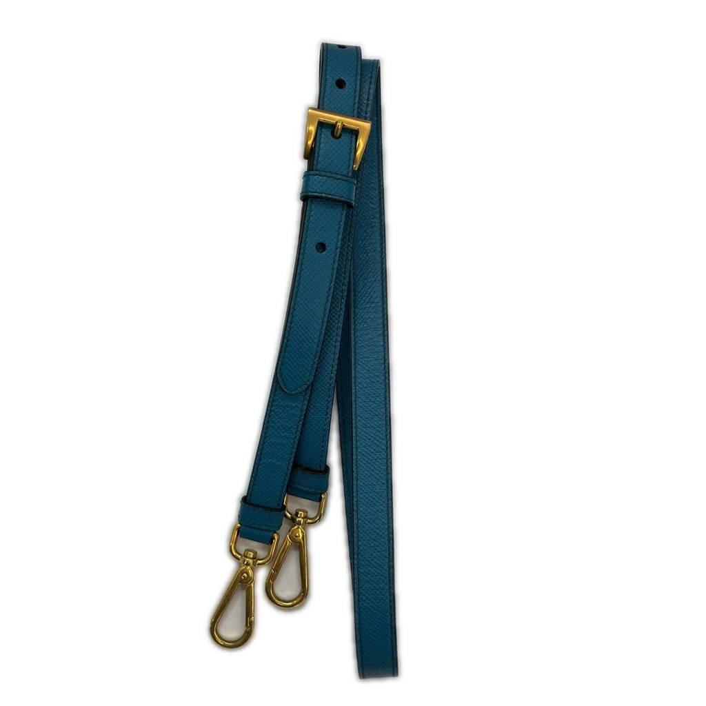 Prada 2-Way Bag Saffiano Cuir Blue — view 6