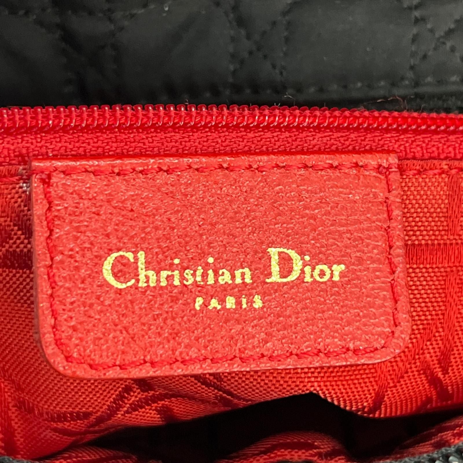 Dior Handbag Cannage Lady Black — view 7