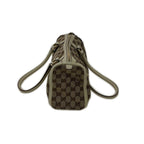 Gucci Mini Boston Bag GG Zipper Tag Half Torn Beige — view 3