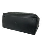 Chanel Card CC Logo Leather Boston Bag Business Black — view 8