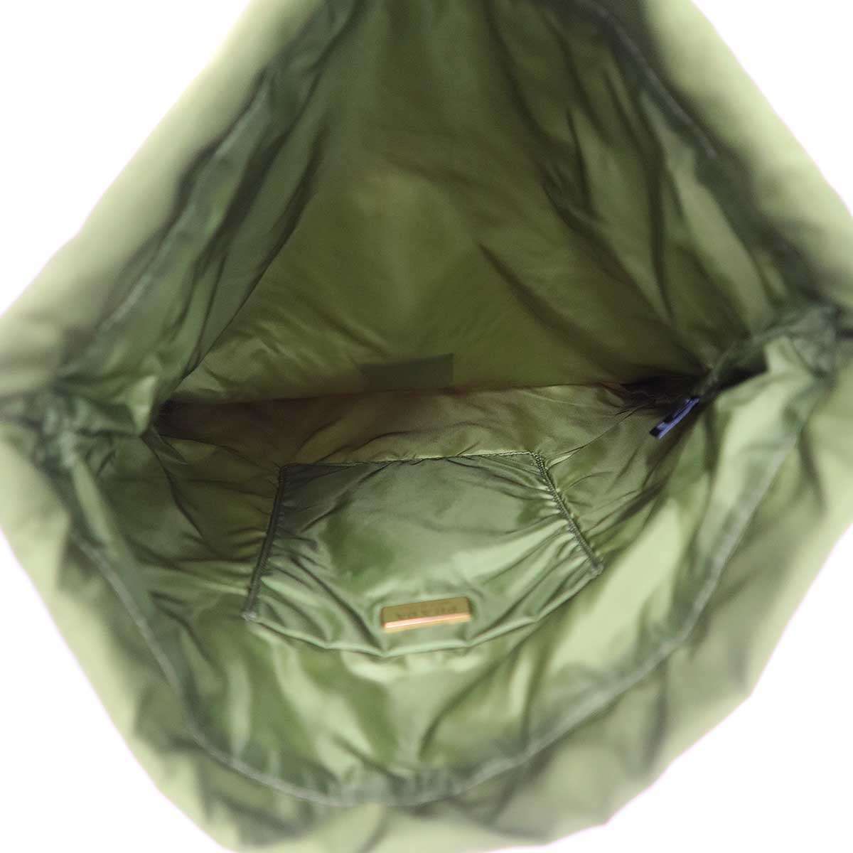 Prada Wish Re-Nylon Pouch Ivy Green 42 — view 4
