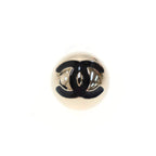 Chanel 25 CC Logo Earrings Gold
