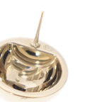 Chanel 25 CC Logo Earrings Gold — view 4